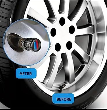 ventil: BMW M Power təkər ventil qapaqları – 4 ədəd dəst BMW M Power, BMW — 4