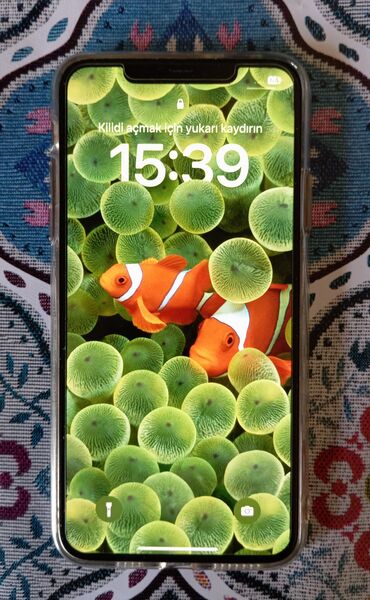 iphone 11 pro max dubai version: IPhone 11 Pro Max, 64 GB, Qızılı, Zəmanət, Simsiz şarj, Face ID