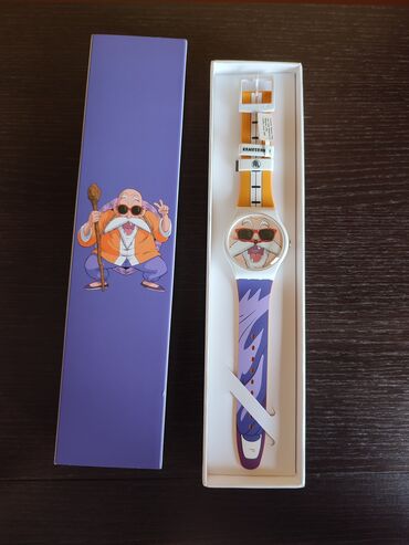 Oprema: Original Swatch x Dragon Ball sat, još uvek sa etiketom, ne korišćen