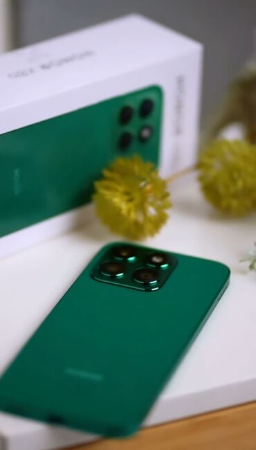 телефон fly две симки: Honor X8, 256 ГБ, цвет - Зеленый, Гарантия, Кнопочный, Отпечаток пальца