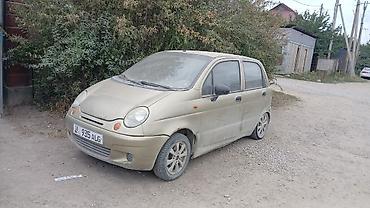 Унаа: Daewoo Matiz: 2009 г., 0.8 л, Кол менен иштөөчү, Бензин, Хетчбек — 2