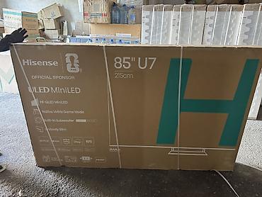hisense: Телевизор Hisense U7 (модель 85U7S), диагональ 85" (215 см), ULED — 7
