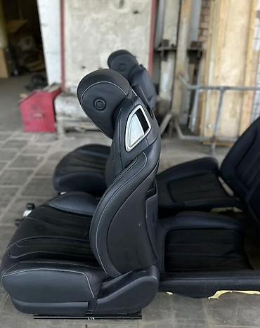 Сиденья: Комплект сидений, Кожа, Mercedes-Benz Б/у, Оригинал — 4