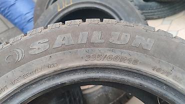 зимные шыны: Зимние шины Sailun 235/60 R18 107T XL 4 штуки состояние как новые 2 — 1