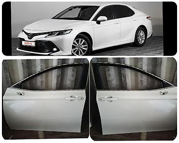 dd oo: Передние двери для Toyota Camry V70 (рестайлинг/дорестайлинг), белый — 1