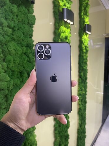 айфон цена в бишкеке: IPhone 11 Pro, Колдонулган, 256 ГБ, Коргоочу айнек, Каптама, 79 %