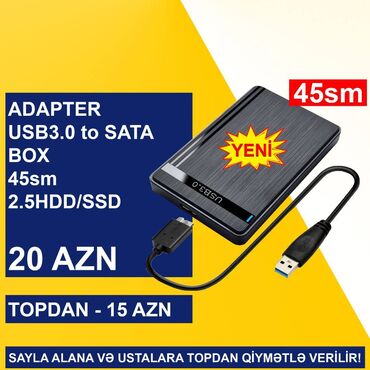 Digər kompüter aksesuarları: USB Adapterlər SAYLA ALANA VƏ USTALARA TOPDAN QİYMƏTLƏ VERİLİR! — 8