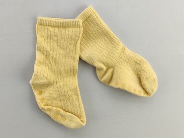 żółte skarpetki dziecięce: Socks, condition - Fair