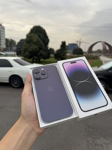 айфон 13 про макс бу цена в бишкеке: IPhone 14 Pro, Колдонулган, 256 ГБ, Deep Purple, Куту, 87 %