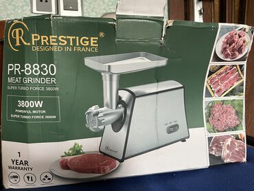 Ət çəkən maşınlar: Ət çəkən maşın Prestige, 3800 Vt, Revers ilə, Yeni