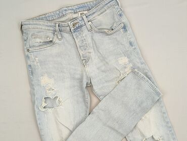 spodnie jeansy damskie klasyczne: H&M, Jeansy damskie, rozmiar L