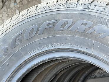 bbs 4 100: Шины 265 / 65 / R 17, Зима, Б/у, Комплект, Внедорожные (АТ/МТ), Китай, Goform — 2