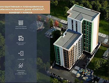 imak: 1 комната, 47 м², Восток-5 мкр Элитка, 2 этаж, ПСО (под самоотделку) — 7