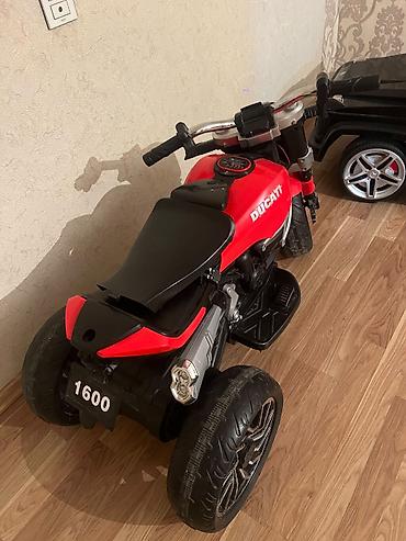 мотоцикл для детей: Uşaq üçün elektrikli üçtəkərli motosiklet – “DUCATI” dizaynlı - — 2
