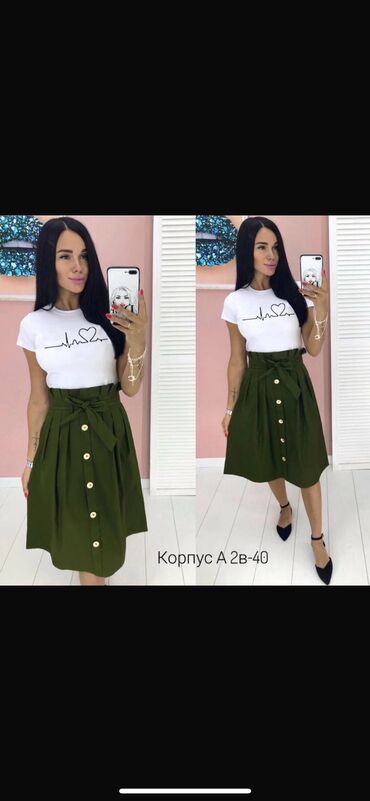 Другая женская одежда: Все новые Юбка 20 единица 300 сом Двойка 30 единица 400 сом Рубашка