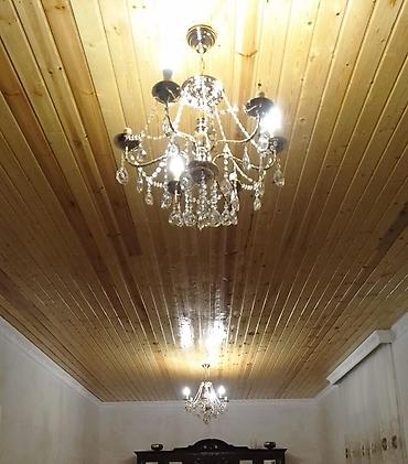 Çılçıraq, 6 lampa, Şüşə