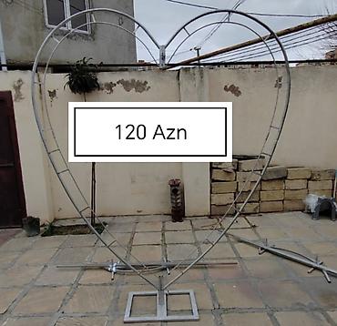 Dekorlar və bəzəklər: Tədbir dekoru və avadanlıqları - Metal dairəvi dekor halqası – 80 AZN — 5