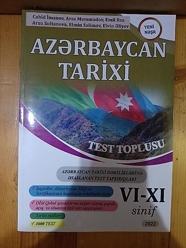 kohnə kitablar: Məhsul: “Azərbaycan Tarixi – Test Toplusu” (Yeni nəşr) Xüsusiyyətlər — 1