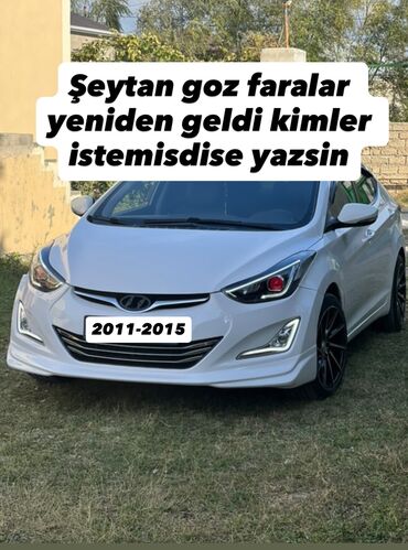Детали коробки передач: Elantra 2011-2020 ledli stoplar.faralar duman isiqlar yan guzguler