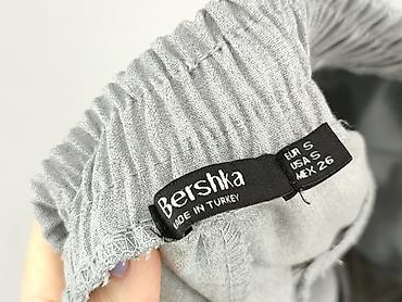 buty ustka: Bershka, Spodnie materiałowe damskie, rozmiar S — 4