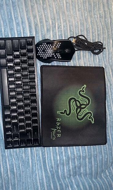 Masaüstü dəstlər: Full rgb Gaming klaviatura + kabelli gaming siçan + Razer Mantis — 1