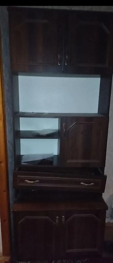 islenmis skaf: İşlənmiş, 4 qapılı, Qəhvəyi, Açılan, Düz dolab — 2