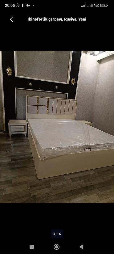 kassa qutusu: İki nəfərlik çarpayı dəsti - Ölçü: standart iki nəfərlik (vizualda — 3