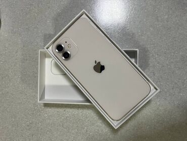 iphone 12 64 гб: IPhone 12, Б/у, 64 ГБ, Белый, Защитное стекло, Чехол, Коробка, 79 %