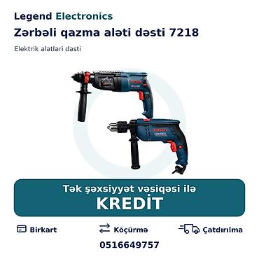 lazer acar: Elan başlığı: Zərbəli qazma aləti dəsti 7218 Elan mətni: Zərbəli — 1
