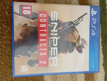 PS4 (Sony PlayStation 4): Продаю диск с игрой для плейстейшен sniper ghosts warrior contracts