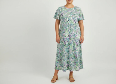 sukienki midi zielona: Women`s dress, size XL