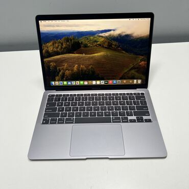 apple macbook 13 white: Ноутбук, Apple, 8 ГБ ОЗУ, Apple M1, 13.3 ", Б/у, Для работы, учебы, память SSD