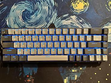 az işlənib: Çoxfunksiyalı və kompakt MageGee 60% mexanik klaviatura . Göy — 5