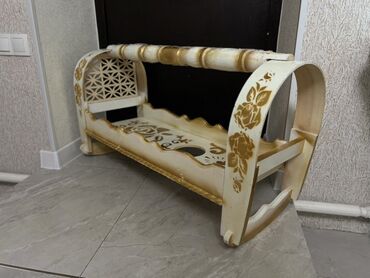 Люльки: Люлька, Новый, Качалка, Дерево, цвет - Белый — 10