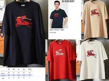 Majice: Men's T-shirt Burberry, bоја - Crna — 14