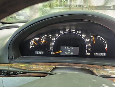 mersedes e class: Mercedes-Benz S-Class: 2000 г., 3.2 л, Автомат, Дизель, Седан — 9