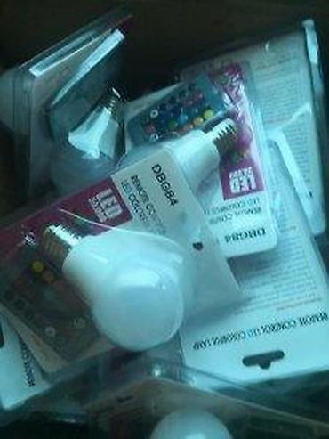 jysk sat: Led sijalica u boji RGB 5-20w E27 220V. Led sijalica RGB (u boji) — 10