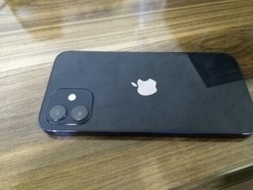apple adapter qiymeti: IPhone 12, 64 GB, Qara