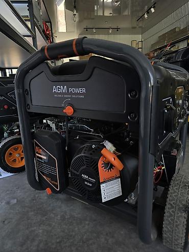 Генераторы: Бензиновый генератор AGM Power 8000/8300 Описание: - Переносной — 7
