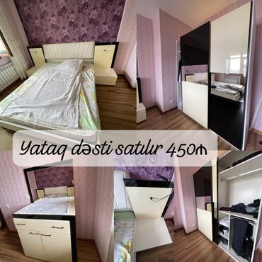 Akkumulyatorlar: İkinəfərlik çarpayı, Dolab, Termo, 2 tumba, İşlənmiş