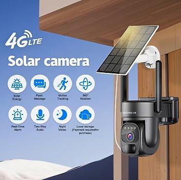 ventilator mini klima: 4G LTE solarna sigurnosna kamera sa solarnim panelom - Povezivanje — 1