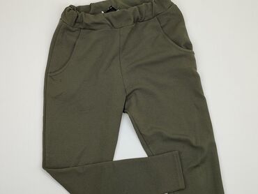 spódnice plisowane butelkowa zieleń: Spodnie materiałowe, XS, stan - Dobry