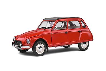 odece: 🚗 Citroën Dyane 6 1968 – Rouge Corsaire – Die Cast Solido Solido — 1