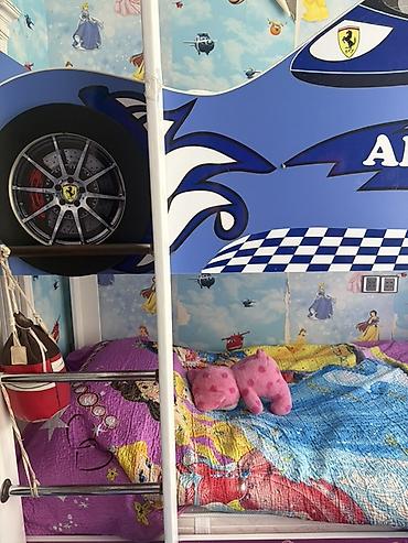 barbi ucun mebel: Satılır – İki Mərtəbəli Uşaq Çarpayısı 👧👦 Qız və oğlan uşaqları üçün — 2