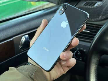 Apple iPhone: IPhone X, Б/у, 256 ГБ, Jet Black, 100 %