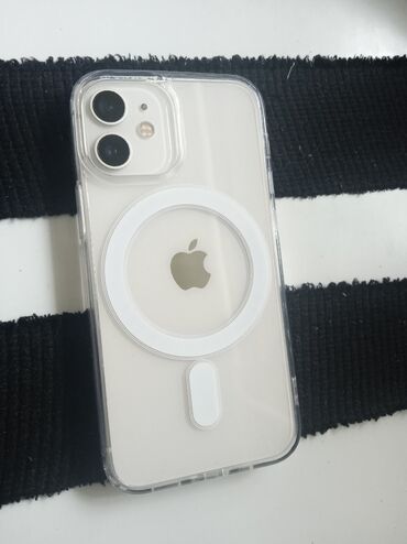 айфон 12 мини цена в бишкеке бу: IPhone 12 mini, Б/у, 128 ГБ, Белый, Защитное стекло, Чехол, 84 %