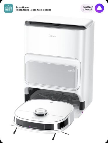 Роботы-пылесосы: Робот-пылесос Сухая, Влажная, Смешанная, Wi-Fi, Умный дом, Составление плана помещения at lalafo.kg — 2 Роботы-пылесосы: Робот-пылесос Сухая, Влажная, Смешанная, Wi-Fi, Умный дом, Составление плана помещения — 2