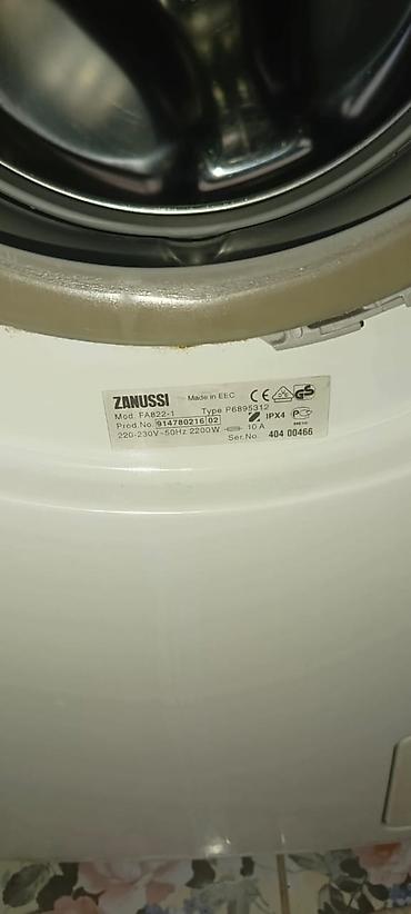 zanussi: Стиральная машина ZANUSSI Aquacycle 800 (модель FA822-1, тип P6895312) — 4