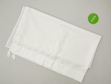 second hand household items: Biała zasłona z frędzlami - Kolor: śnieżnobiały - Wykończenie — 3
