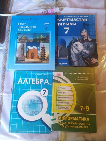 книга 5класс: Книги Киргизские Информатика и другие отличном состоянии по 100сом